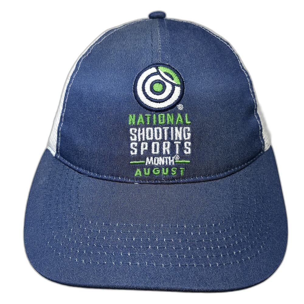 MSP Design Group Baseball Cap Blue One Size Hat Mesh Back Strapback Shooting